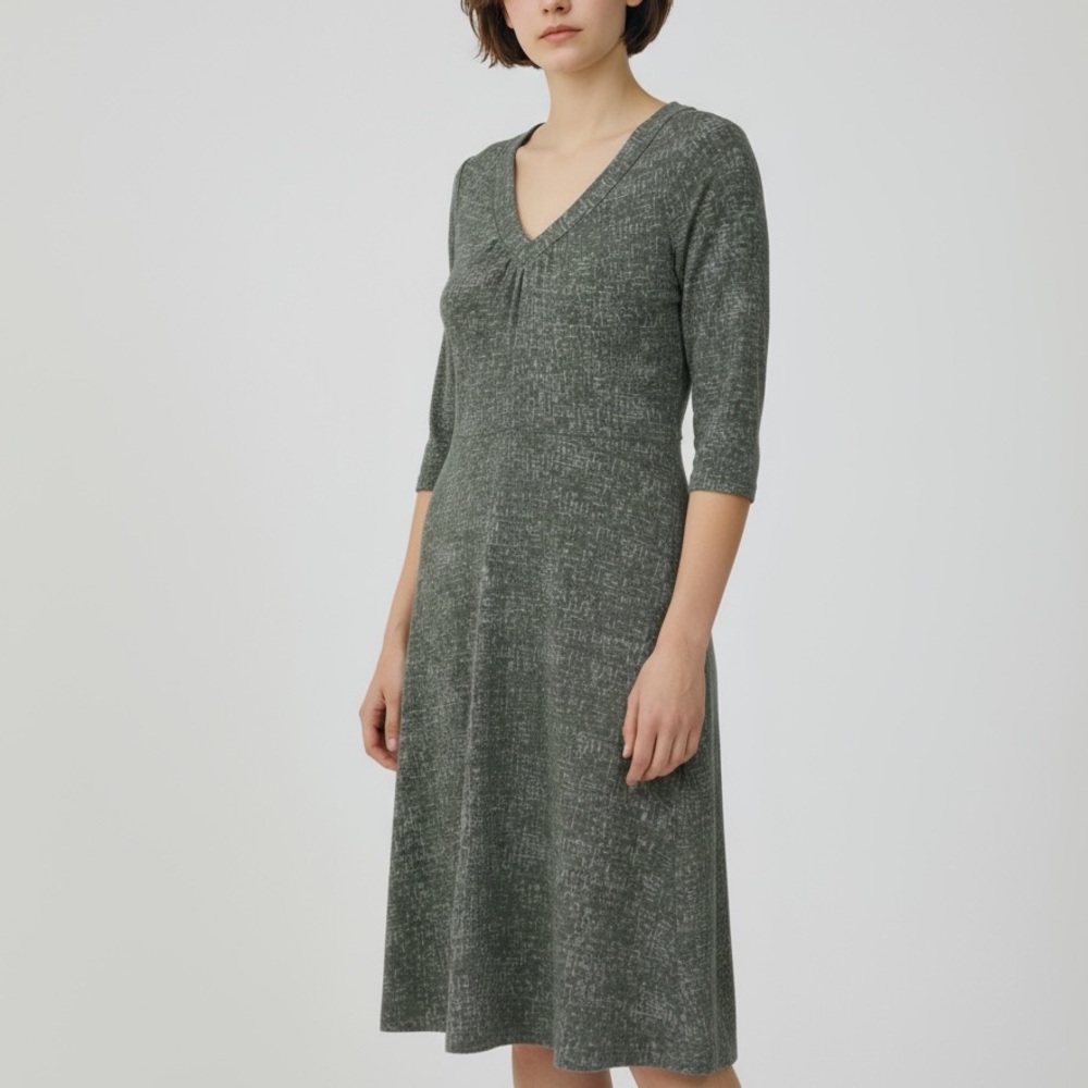 Eddie Bauer casual, comfy popover dress size S